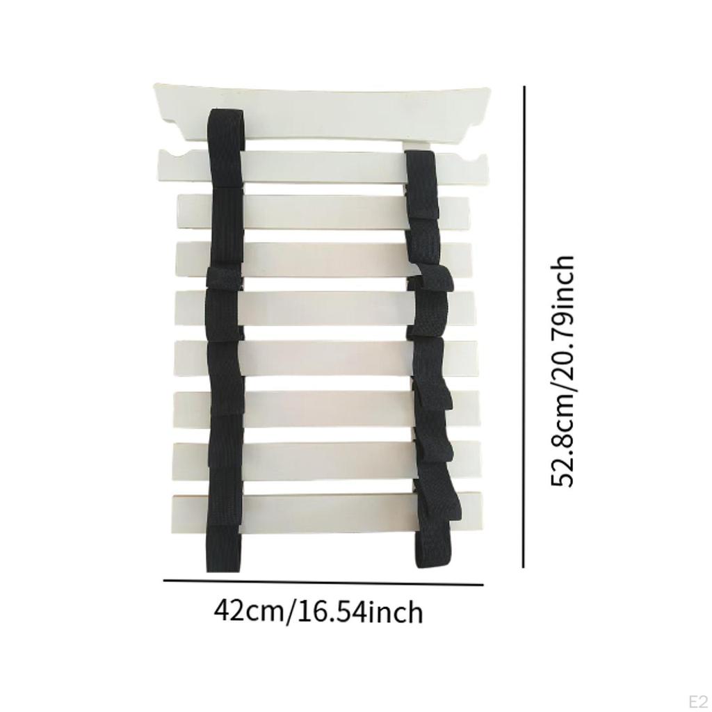 Стойка для показа поясов каратэ, прочный держатель для коллекции из дерева, тхэквондо