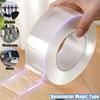 1-10M Double-sided Adhesive Nano Tape 20-50mm Width Reusable No Trace Waterproof Ultra-strong Tape Strip Clear Mounting Tape