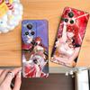 HSR Himeko Матовый ТПУ Чехол для Мобильного Телефона для Realme 15 14 13 12 11 10 9 Pro Plus T i Lite 5G Цветной Печатный Чехол