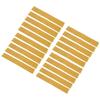 20pcs Zero Clearance Tape 2x14in Accurate Cut Double Sided Saw Woodworking Tape PVC Self Adhesive Strips for Position