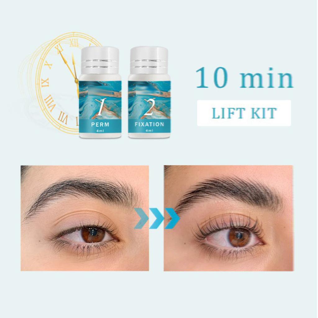 Кератин натуральный, нежный, не стимулирующий набор для бровей и ресниц, 1 коробка (10мл)