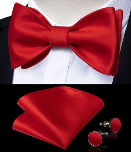 Мужской шелковый галстук-бабочка, регулируемый синий галстук-бабочка, набор запонок с цветочным принтом пейсли