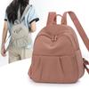 Backpack Women's Spring and Summer New Lightweight Canvas Nylon Backpack High Value Fashion Commuter Bag