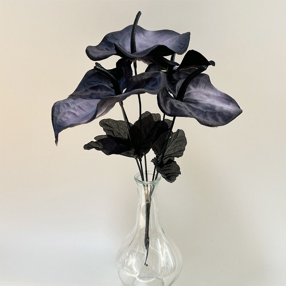 Silk Calla Lily Artificial Flower Multicolor Faux Red Palm Creative Fake Flower Home Decoration