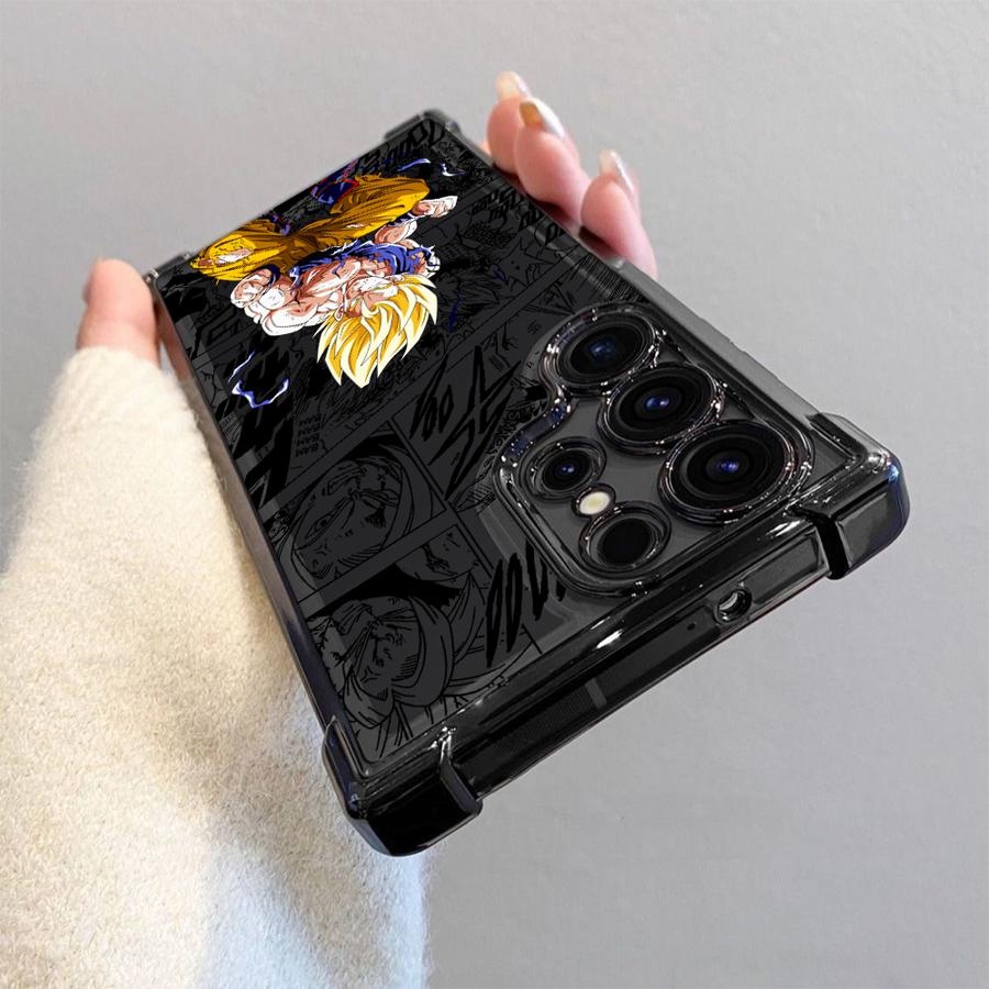 Чехол для телефона с мягкой обложкой Dragon Ball для Samsung Galaxy S21 Plus S24 S23 S20 FE S22 Ultra S25 Edge