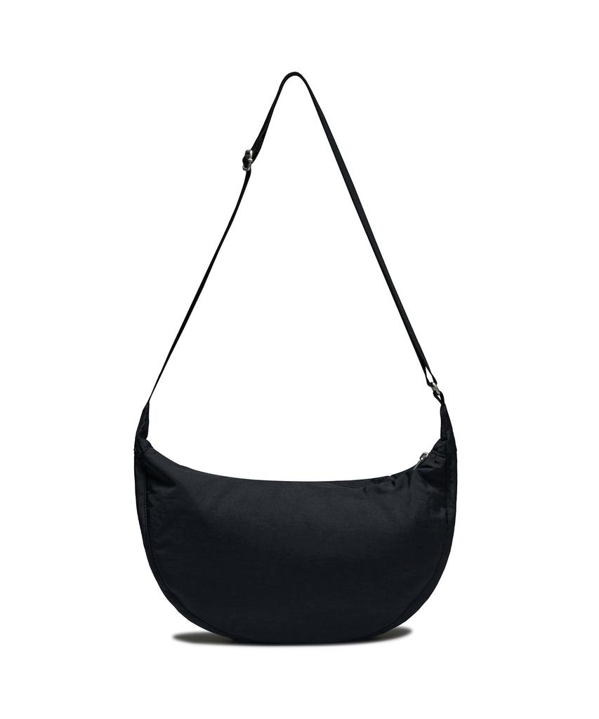Musinsa Standard Crinkle Mini Hobo Crossbody Bag [Black]
