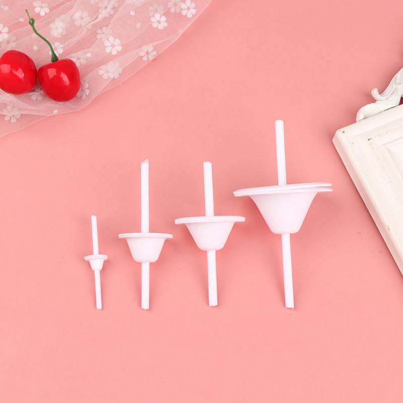 8Pcs Lily Flower Mold Cupcake Stand Icing Cream Cake Flower Needle Nail Baking Tools Cake Decorating Tool Flower Nail Receptacle