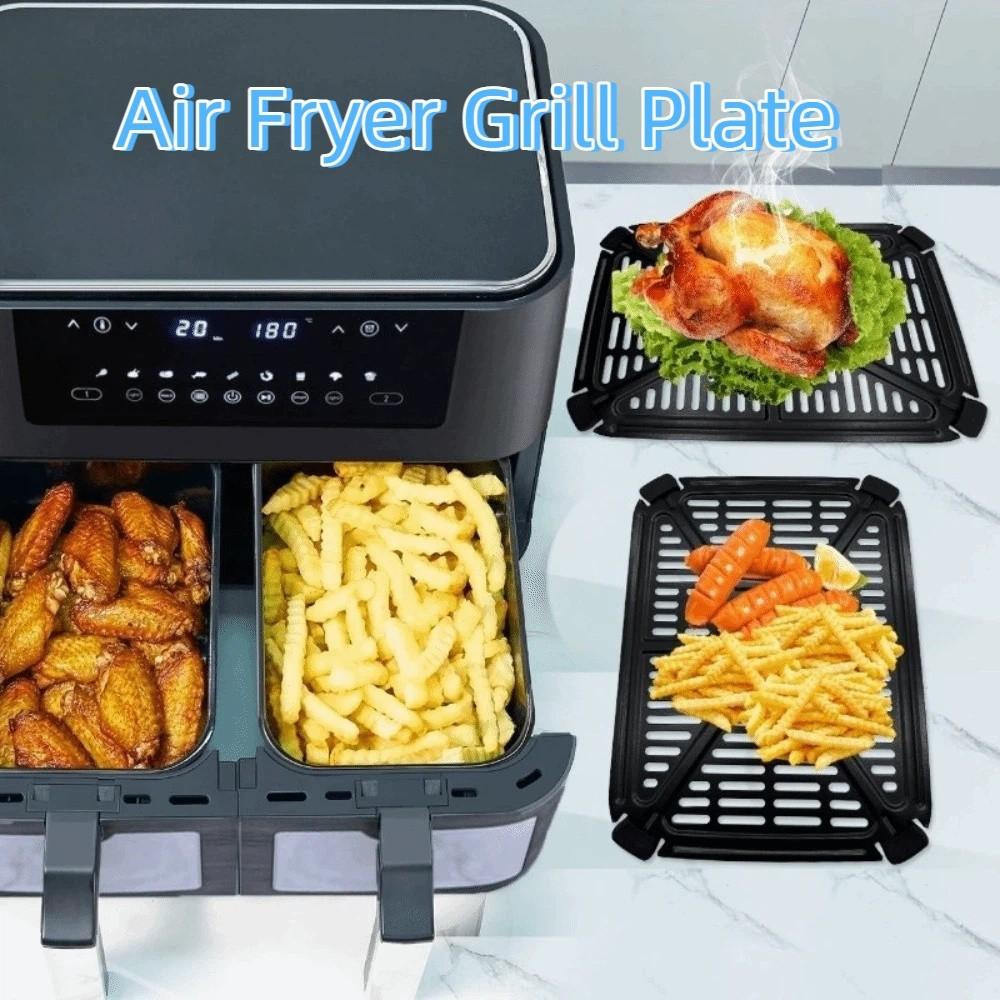 Non-Stick Air Fryer Grill Plate Oil Separator Grill Pan Air Fryer Tray  Cookware Accessories