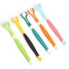 3-Sided Pet Toothbrush Removing Bad Breath Tartar Dog Toothbrush Cat Dental Care Mouth Cleaning Brush for Dogs And Cats