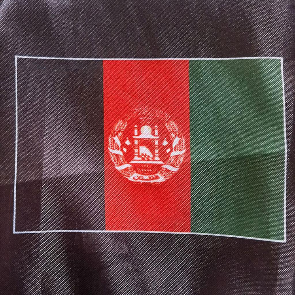 Afghanistan Scarf Holiday Theme National Flag Neckerchief Long Scarf for Football Enthusiasts and Party Decorations