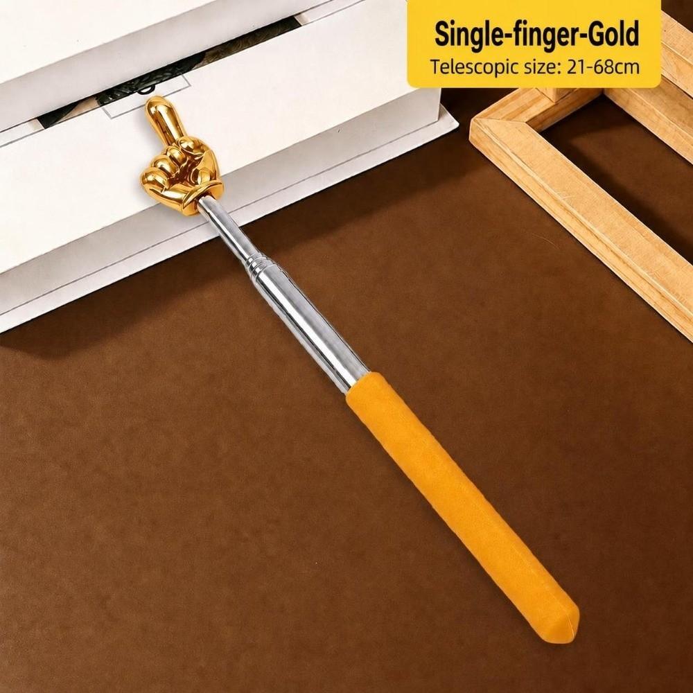 Extendable Teaching Pointer Finger Design Teaching Stick Blackboard Whiteboard
