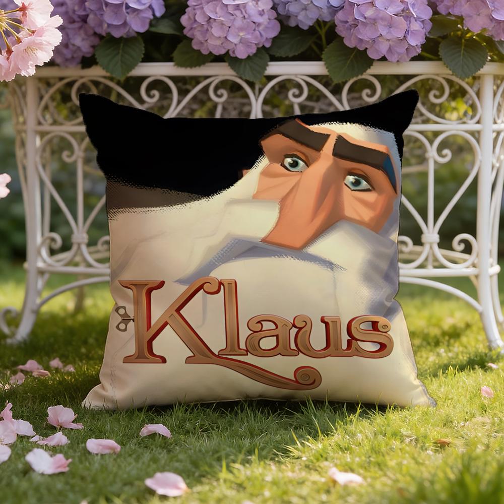 K-Klaus Чехол для подушки-кушона Film Чехол для подушки для дома и автомобиля Двойного назначения: Двусторонняя конструкция для максимального комфорта