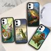Чехол для телефона Fish ART Fishing для iPhone 11 12 13 14 Pro Max mini X XR XS SE 2020 5 6S 7 8 Plus Samsung Galaxy S21 S22 Cover shell