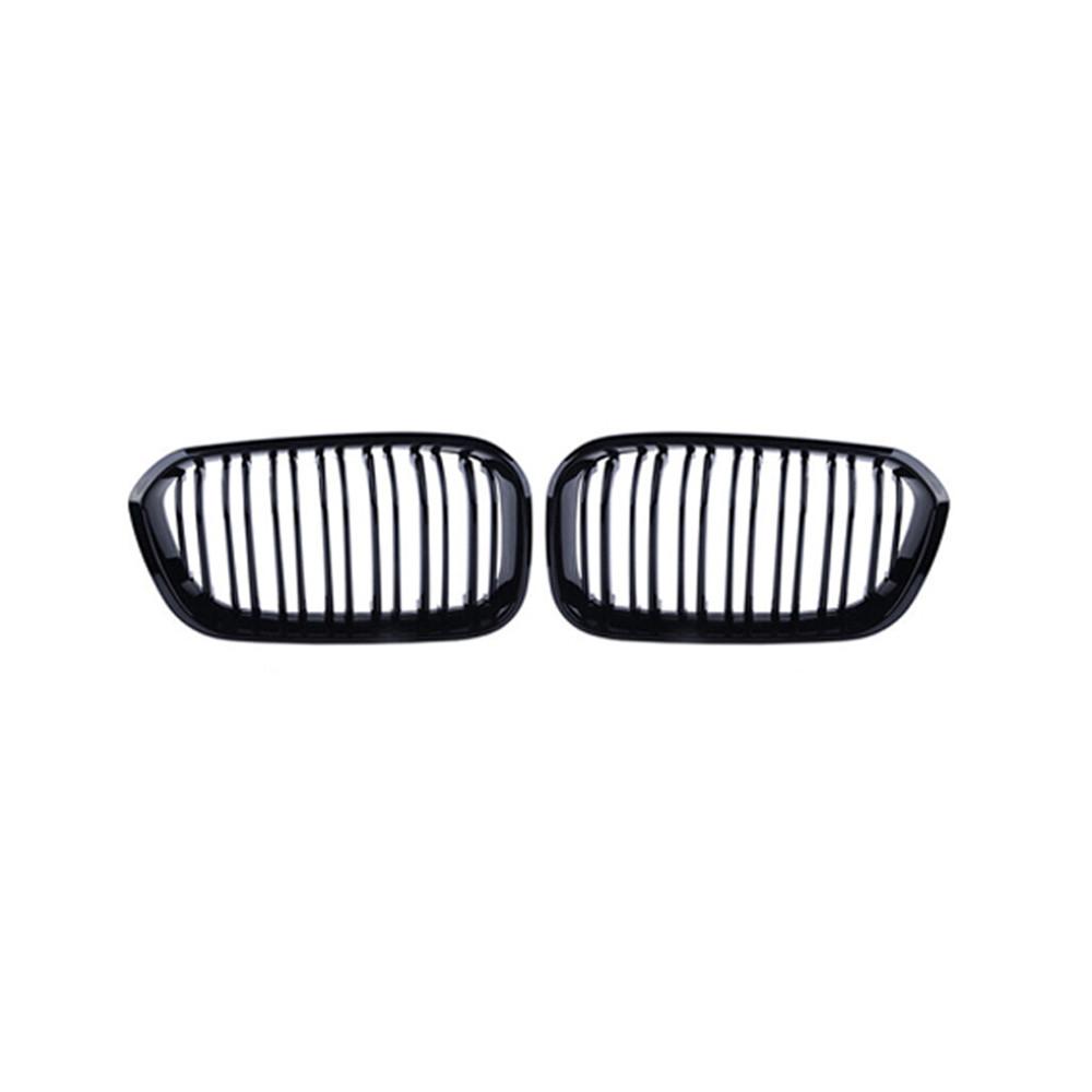For BMW 1 Series F20 F21 2015- Facelift Front Hood Kidney Bumper Racing Grille Mesh Grill Car Replacement Accessories