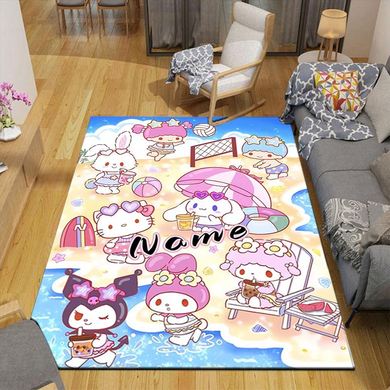 Custom 1Pc Melody'S Dreamy Cloudscape Rug Office Carpet Indoor Outdoor Entrance Doormat Nonslip Soft And Comfortable Living Room D2915284