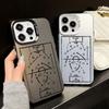 Чехол для iPhone 16 15 14 Pro Max Plus 13 Mini 12 11 Pro Max Чехлы Футбольный Баскетбольный Тактическая Доска Узор Лазерные Чехлы для Телефона