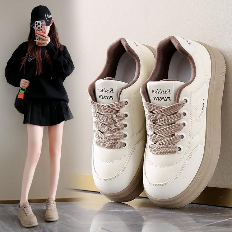 Весна, Лето, Осень и Зима Женская Обувь Женские Кроссовки Увеличение Роста, Удобная и Износостойкая Спортивная Повседневная Обувь