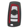 Smart Remote Car Key Shell Case 4 Button Replacement for 5 Series 7 Series 550i 535i 528i X3