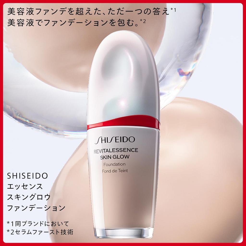 SHISEIDO Makeup Essence Skin Glow Foundation 130 Opal 30 мл SPF30 Foundation Foundation Serum Liquid Без запаха Неравномерное покрытие цвета Shiseido Official