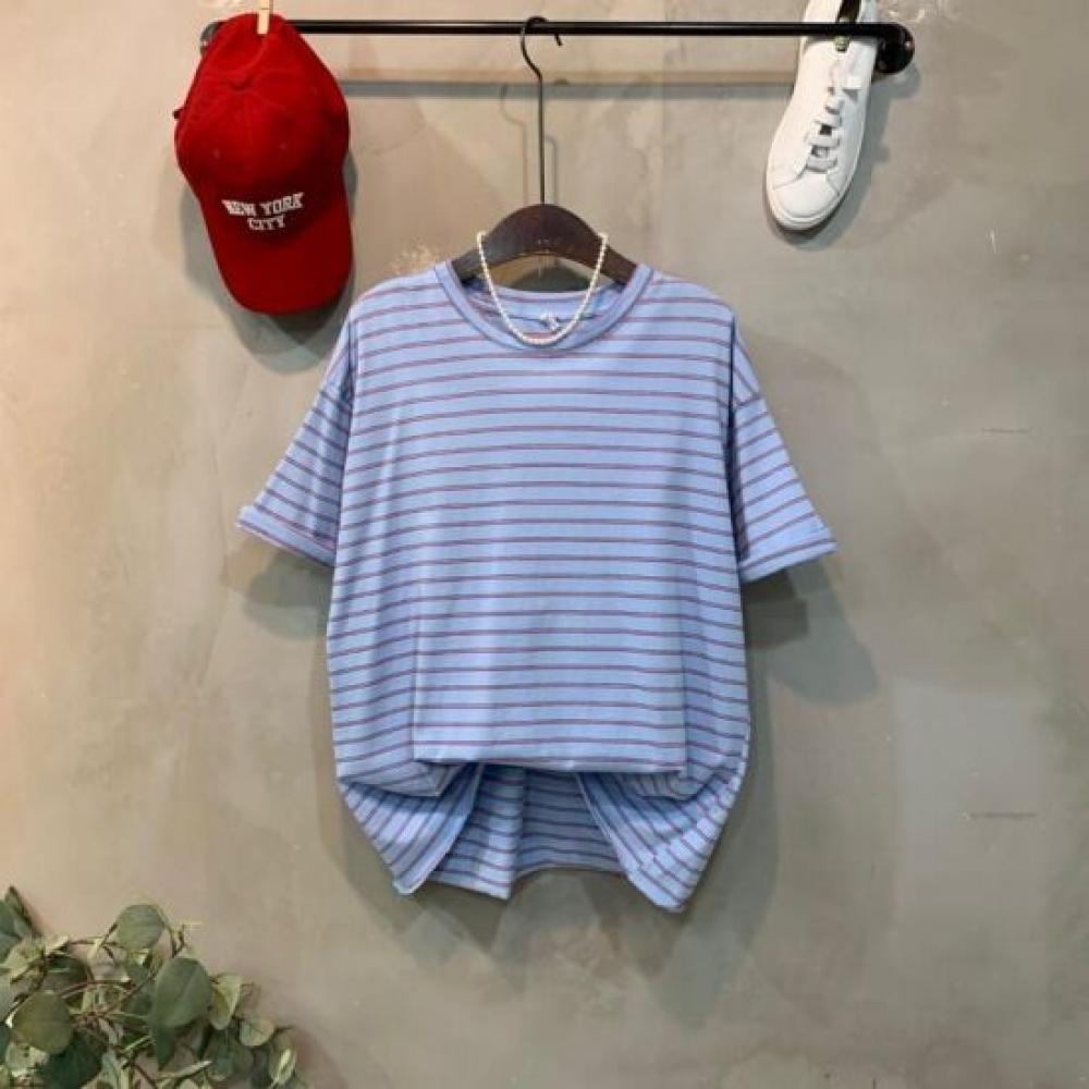 C S In The Room Barley STripe OverfiT ShorT Sleeve T ShirT 3 Color C