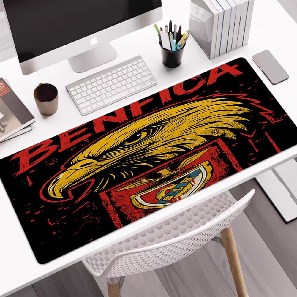Benfica Theme Mouse Pad, Non Slip Rubber Base, Multifunctional Office & Home Decor, Perfect for Workspace Personalization.