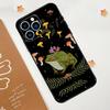 Винтажный ретро чехол для телефона с лягушкой и грибами для iPhone 17 Pro Max 14 13 12 11 15 16 Pro Max mini 16 Plus 16e 17 Air Funda