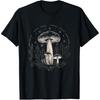 Retro Vintage Mushroom Moon Forest Funny Food T Shirts Men Humor Streetwear Tee Shirt Short Sleeve Unisex Loose Clothing