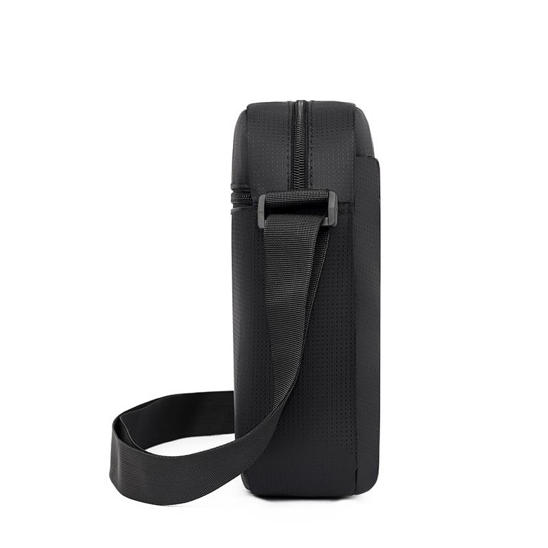 Мужская деловая повседневная сумка кроссбоди - Простой Оксфордский плечевой слинг для поездок на работу и использования на открытом воздухе