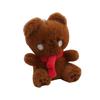 Delightful Plush Bear Keychain Soft Fabric And Cozy Pp Cotton Perfect Gifts For