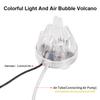 Aquarium Waterproof Light Fish Tank Underwater Fish Lamp Aquariums Volcano Air Pump Light