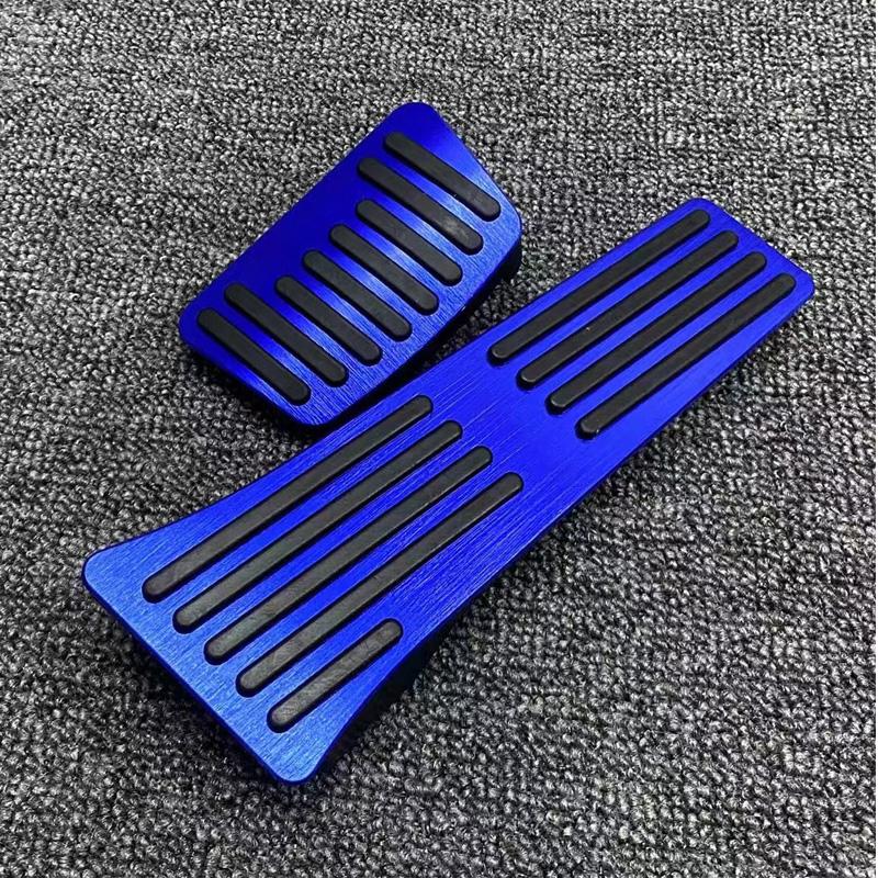 Алюминиевая автомобильная педаль топлива, акселератора, газа, тормоза, чехол, накладка, аксессуары для Kia Carnival Sedona KA4 2022