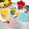 Clear Plastic Cups Thickened Drinking Cups for Parties Weddings Bars 9 Oz Food Safe Disposable Cups for Wine Cocktails Punch