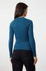 Women's Elegance Style Sweater Oil Window Cut Out Accessory Detailed Knitwear Sweater