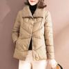 New Style Loose Lamb Coat Autumn Winter Korean Short Cotton-padded Jacket Elderly Women