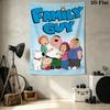 Family Guy Wall Tapestry Aesthetic Wall Hanging Printed Fabric Blanket Decorative Tapestries For Bedroom Living Room Home Decor