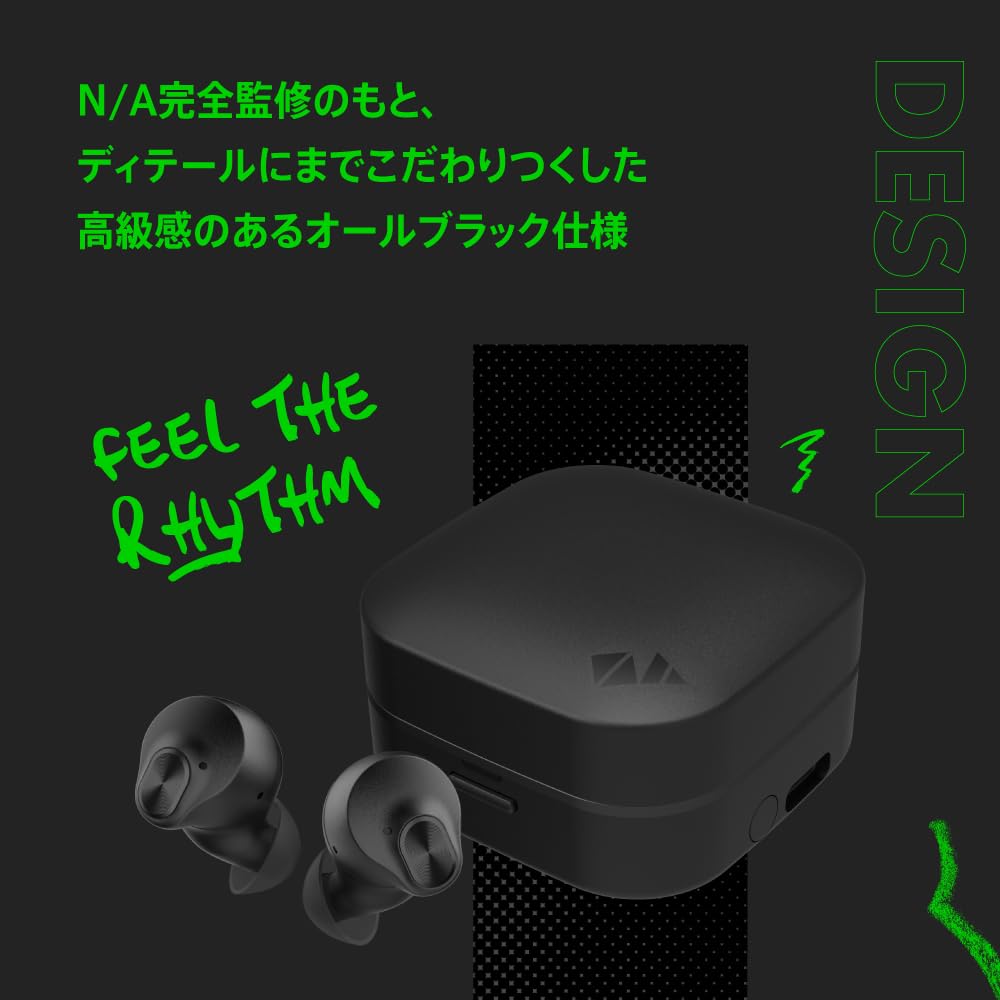 AVIOT Wireless Earphones Collaboration Features Ryo Nishikido and Jin noise up to 42 hours of ambient sound and IPX4 water TE-Q3-NA2 (N/A Model) -