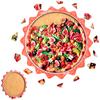 Fig Pizza Super Difficult Adult Version Special-shaped Puzzle Food Educational Toys Difficult Birthday Gifts for Men and Women