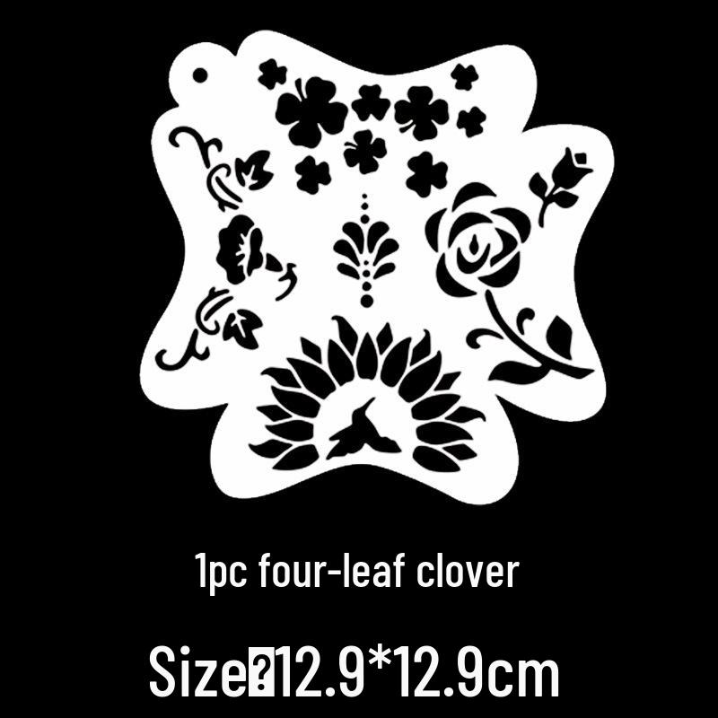 Кружевной трафарет для боди-арта