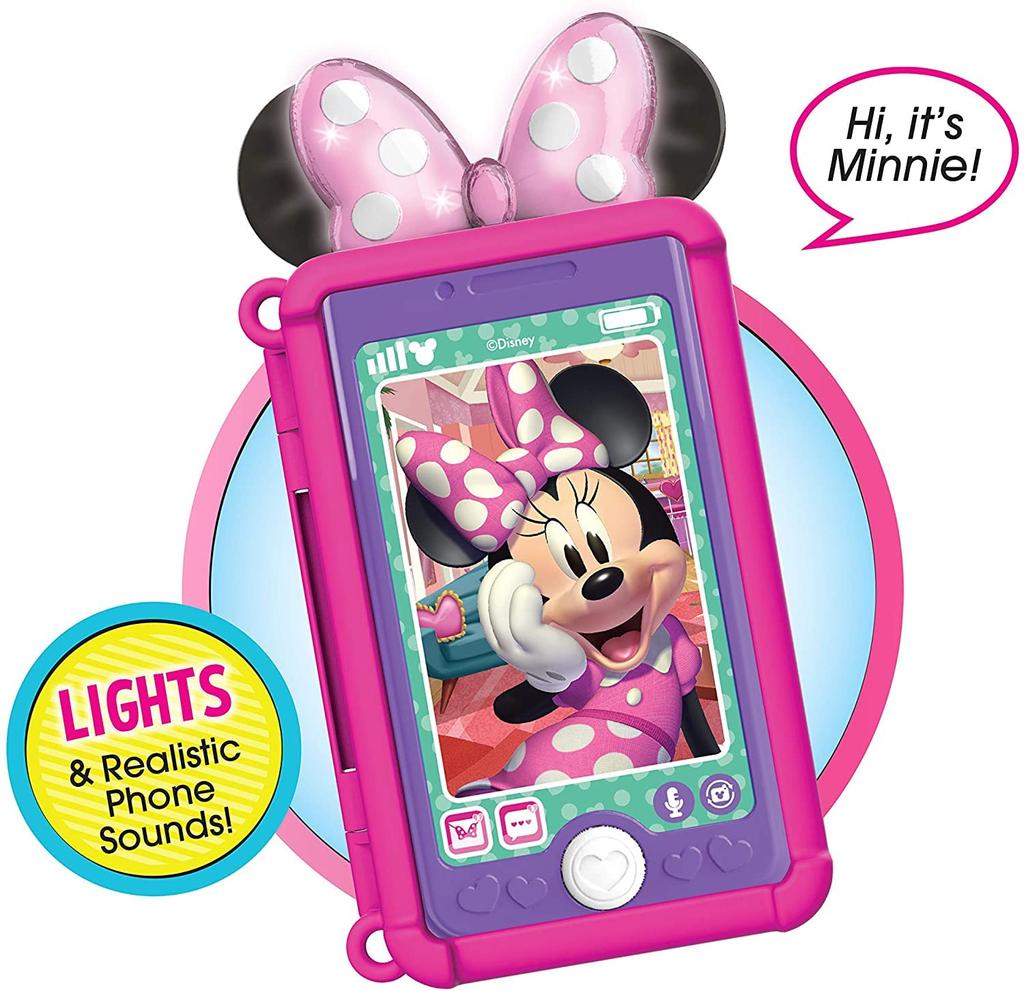 Disney Disney Junior Minnie Mouse Chat with Me Mobile Phone Set Light Sound Toy Girl [Item]
