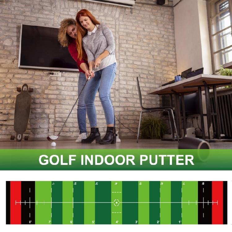 Покладочный коврик Golfs для тренировки патта в помещении Покладочный коврик Golfs Тренировочные приспособления Golfs Аксессуары Golfs Подарок Golfs