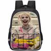 Школьный рюкзак Harley Quinn большого объема, легкий, из ткани Оксфорд, для детей