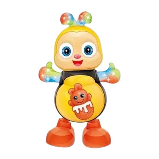 Electric Singing Dancing Animal Toy Cartoon Duck Rabbit Frog Bee Toy Toddlers Boys Girls Interactive Wiggling Animal Musical Toy