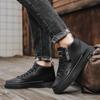 Men's Boots Winter Cotton Shoes High-top Fashion Casual Shoes Trend  Boots Flat Shoes Korean Version Tooling Shoes Student 2025