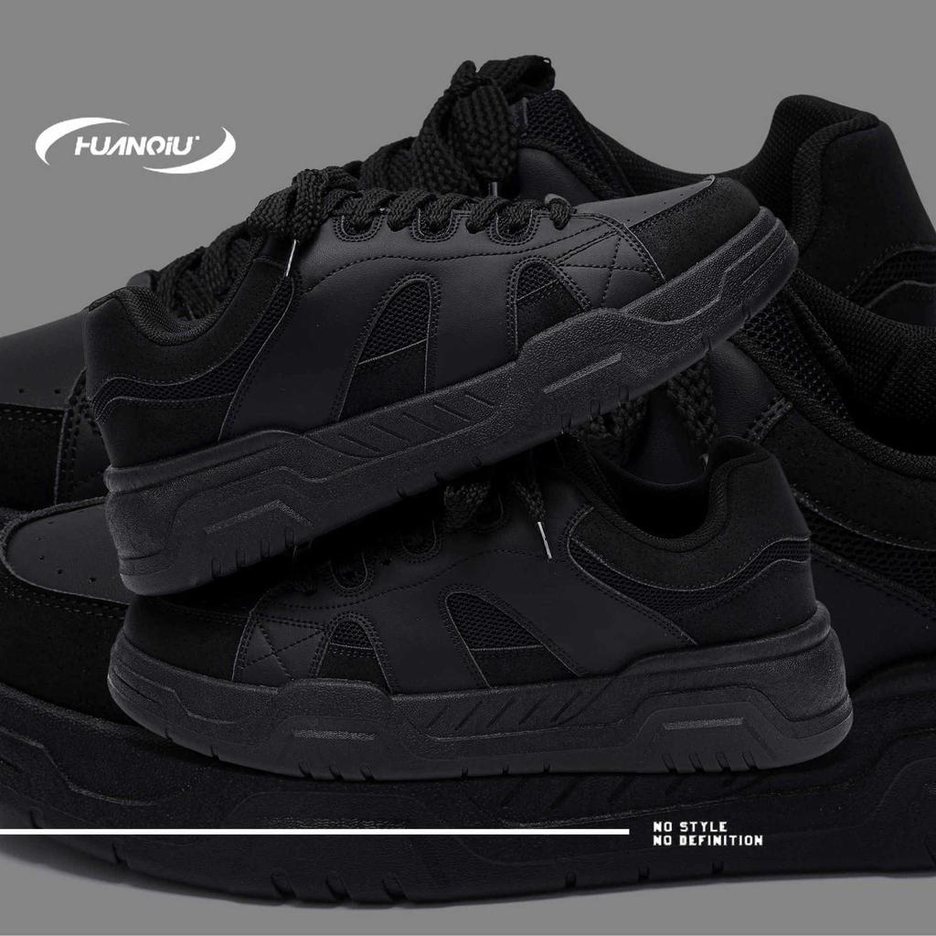 Global Platform Casual Shoes Men's 2025 Men's Shoes Trendy Versatile Black Board Shoes Men's Sports Shoes ZHQ-HY681