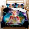 Handdraw Budha 3D Art Duvet Cover Set King Queen Double Full Twin Single Size Bed Linen Set