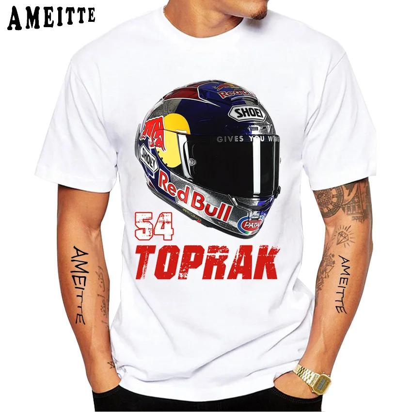 Топрак Разгатлиоглу 54 Номер 1 2023 Футболка Новая Летняя Мужская Футболка с Коротким Рукавом Хип-Хоп Повседневная Рубашка Харадзюку Хип-Хоп Спорт Белые Футболки