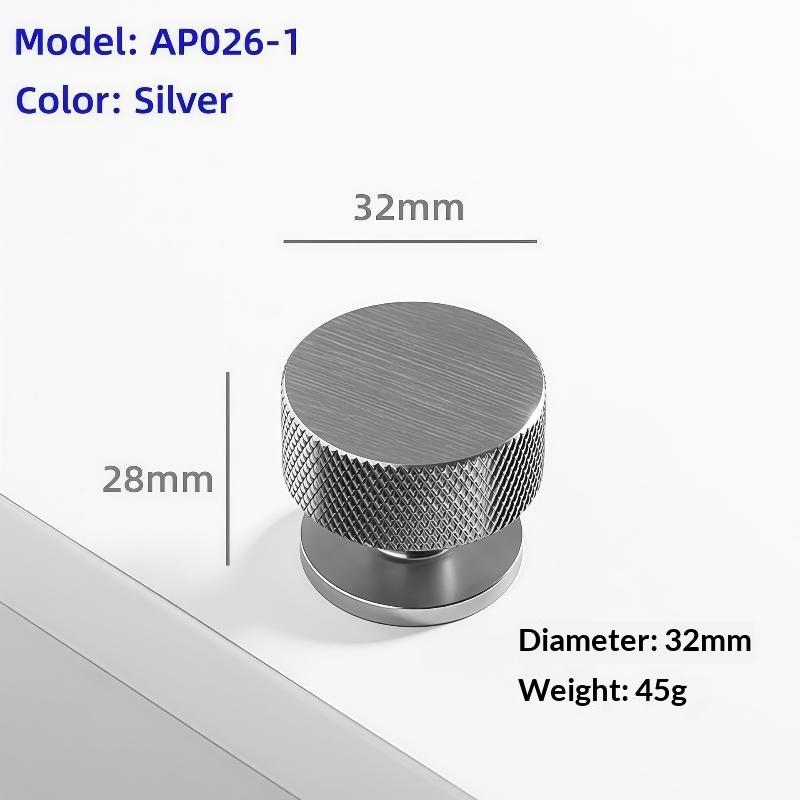 Simple Round Drawer Knobs In Various Shapes Aluminum Alloy Furniture Handles Kitchen Cabinet Handles Decorative Hardware