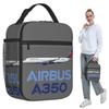 Новая термосумка Airbus Beluga A350 для обеда, женская, офисная, сумка-холодильник, термоконтейнер для еды, сумка-тоут, портативные контейнеры для обеда