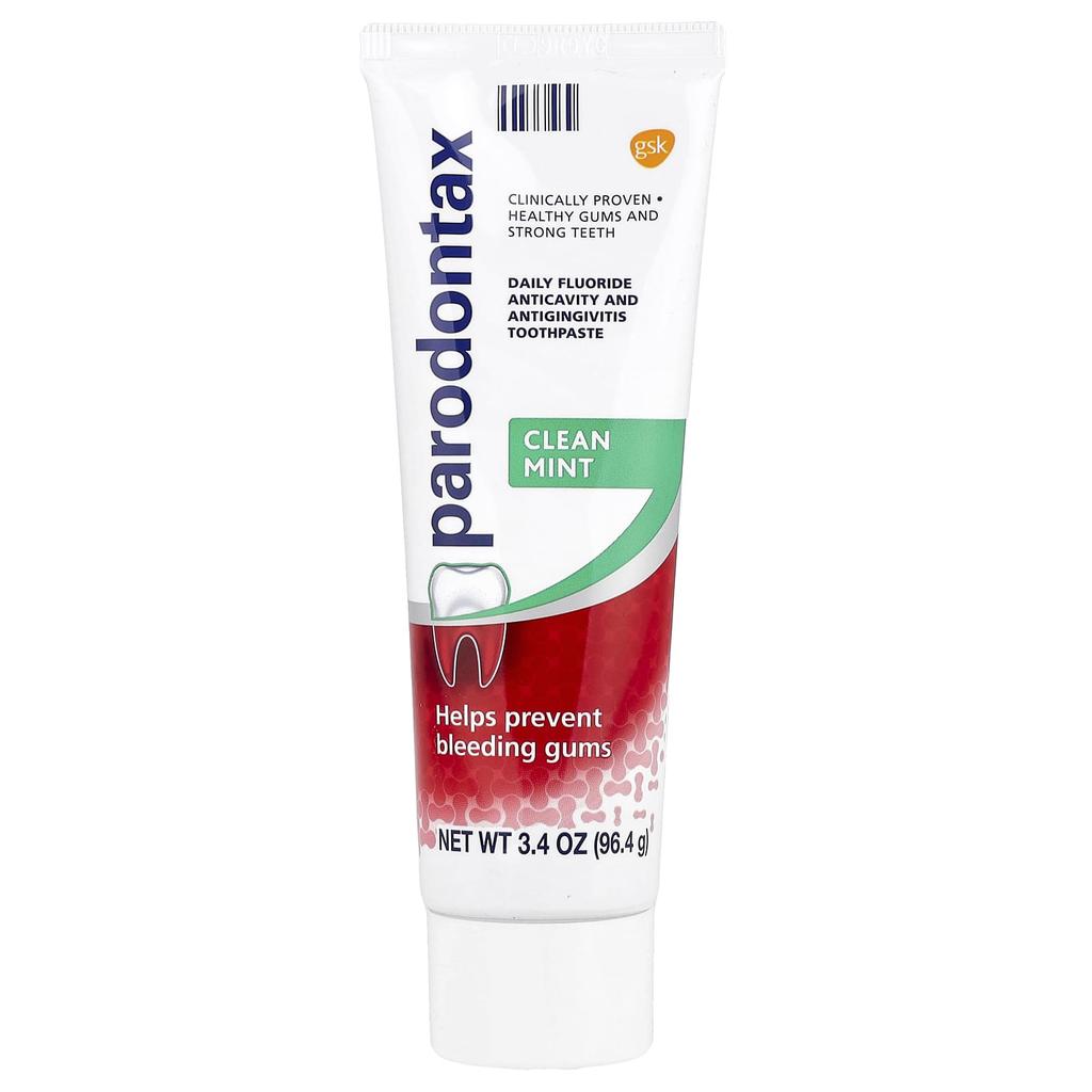 Daily Fluoride Toothpaste, Clean Mint, 96.4G(3.4Oz)