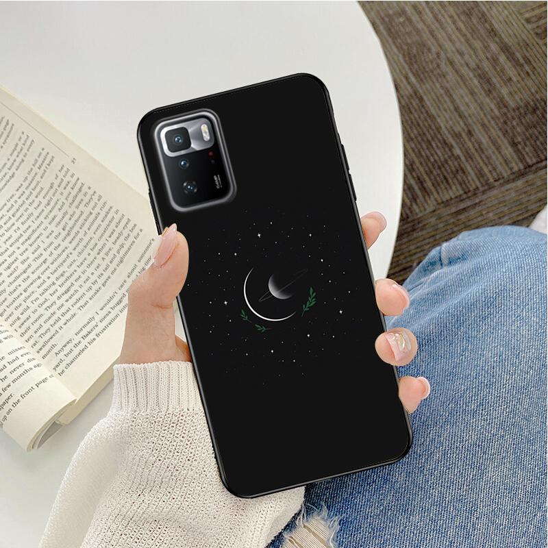 Phone Case For Xiaomi Redmi Note 13 12 Pro 11 10 Pro 12S 11S 10S Redmi 10 13C 9C 10C Cartoon Space Planet Funda Coque Case